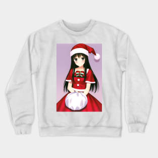 Santa Girl Crewneck Sweatshirt